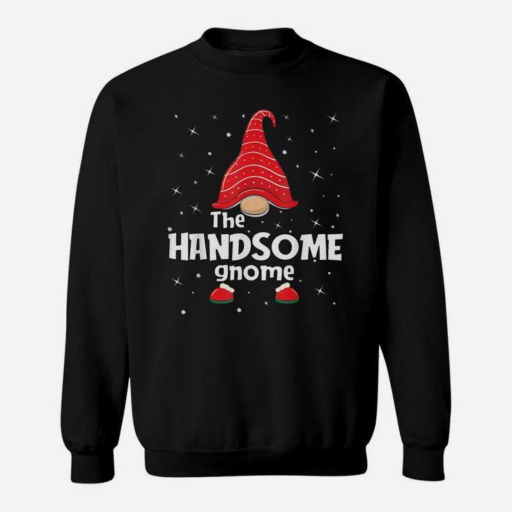 Handsome Gnome Family Matching Christmas Funny Gift Pajama Sweatshirt