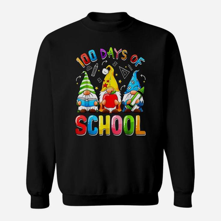 Happy 100Th Day Of School - 100 Days Of Gnomes Kindergarten Sweatshirt