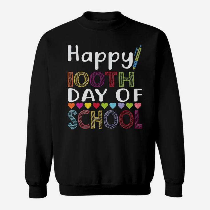 Happy 100Th Day Of School Shirt For Teachers & Kid S Sweatshirt