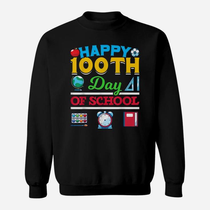 Happy 100Th Day Of School Student Gift 100 Days Of School Sweatshirt