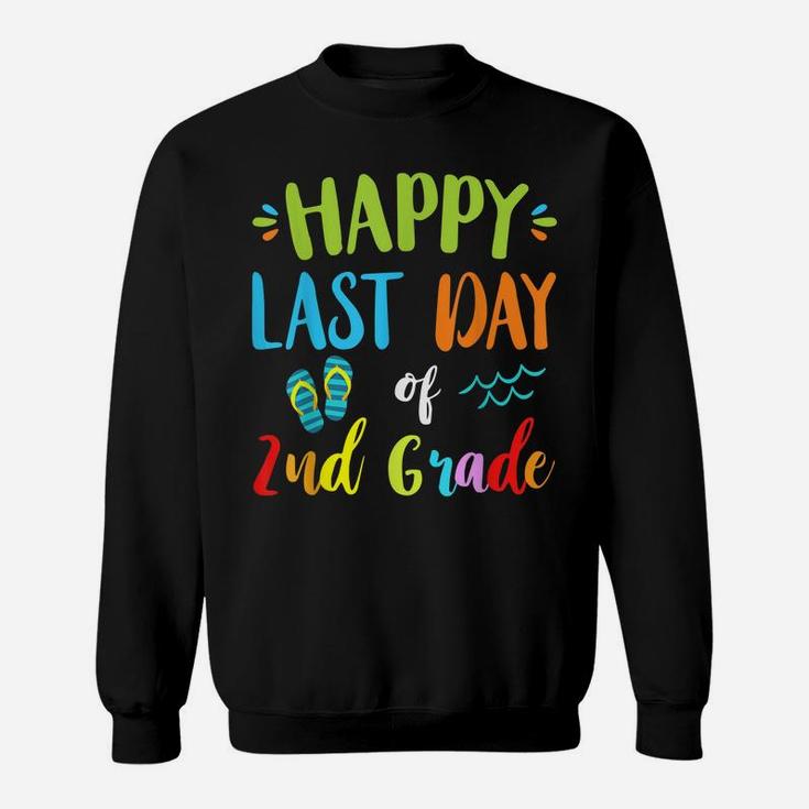 Happy Last Day Of 2Nd Grade Summer Vacation Gift Ideas Sweatshirt