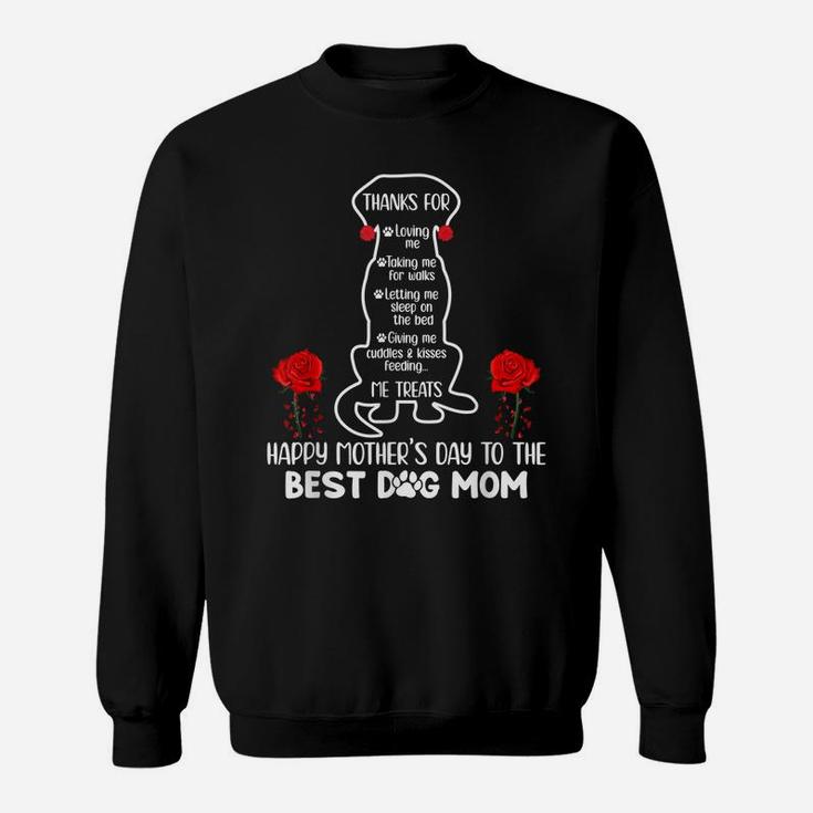 Happy Mother's Day Dog Mom Sweatshirt