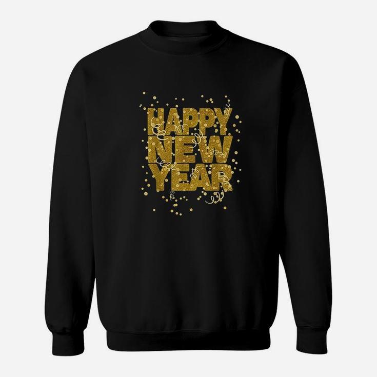 Happy New Year Nye Party Funny New Years Eve Confetti Sweatshirt