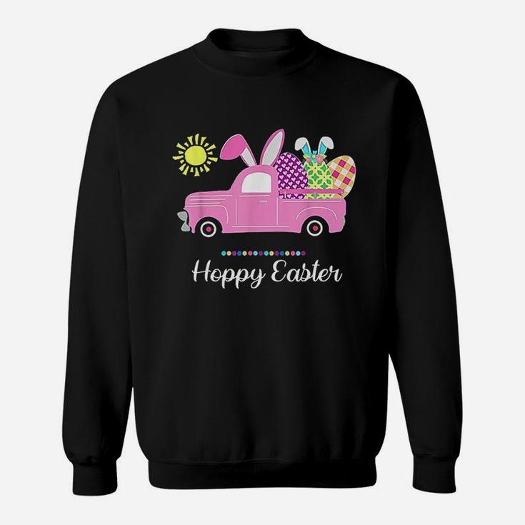Hoppy Easter Spring Happy Easter Bunny Sweatshirt