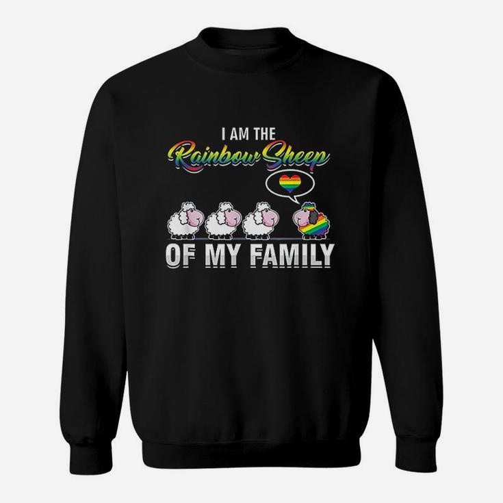 I Am The Rainbow Sheep Of My Family Sweatshirt