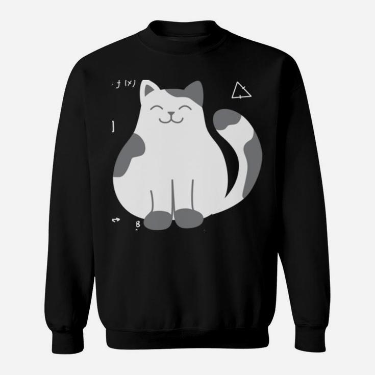 I Love Math And Cats Funny Cat Lover And Math Teacher Sweatshirt Sweatshirt