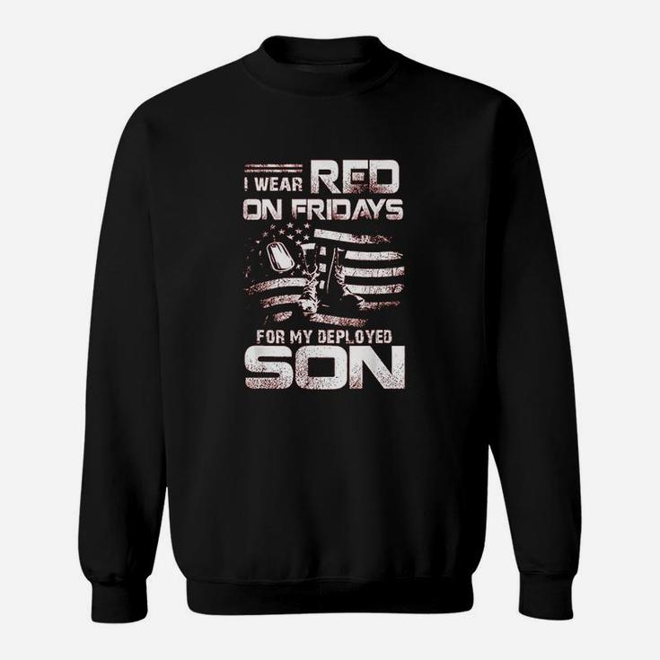 I Wear Red On Friday For My Son Sweatshirt