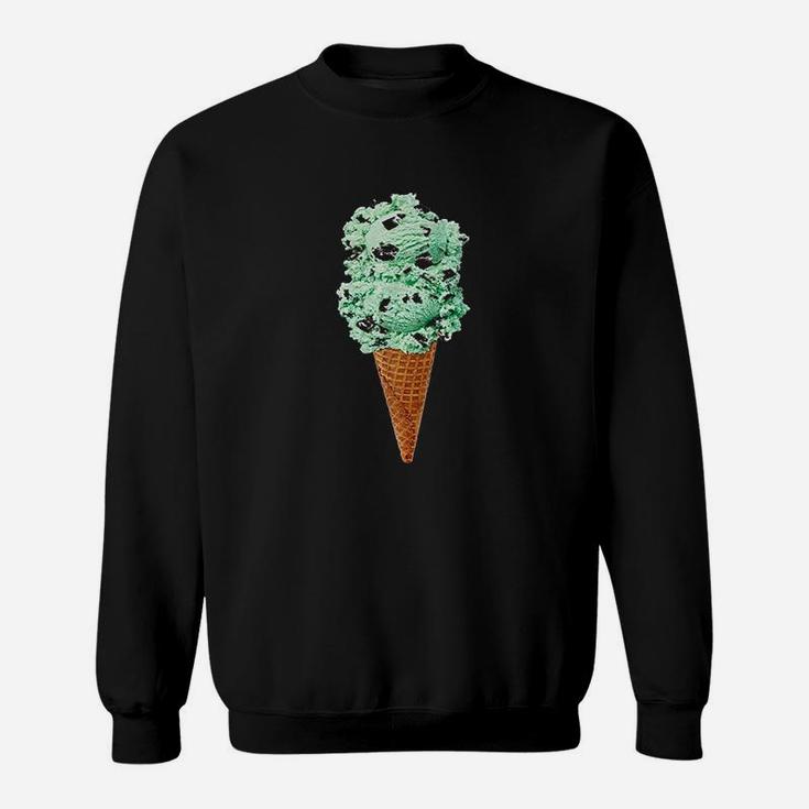 Ice Cream Cone Classic Fit  I Love Ice Cream Sweatshirt