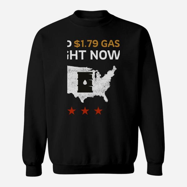 I'd Love A Mean Tweet And $179 Gas Now Satiric Sweatshirt Sweatshirt