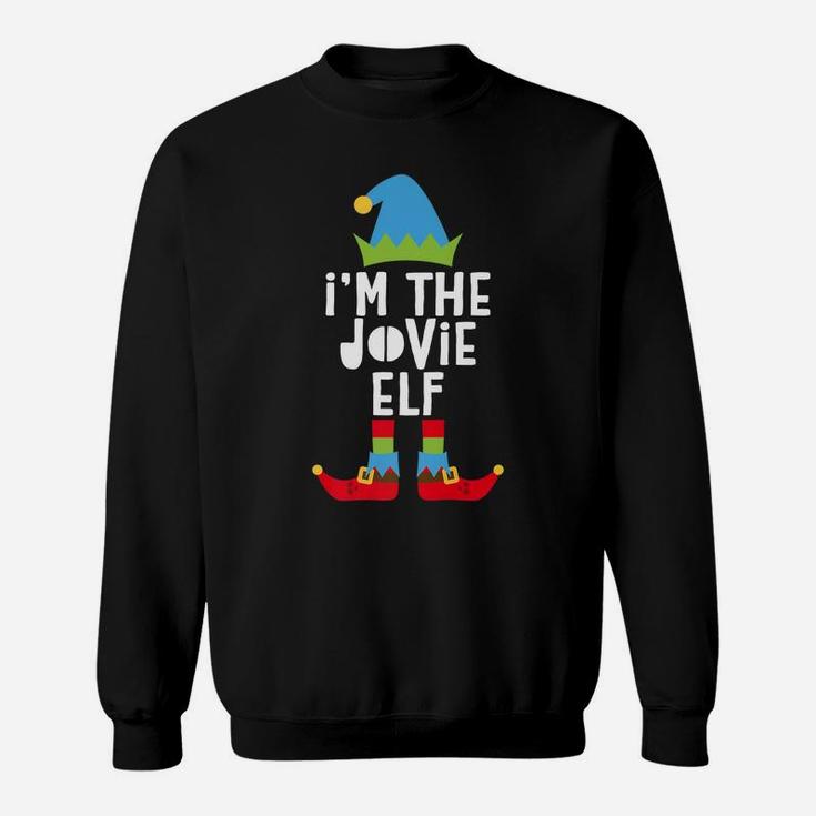 I'm The Jovie Elf  Matching Christmas Costume Sweatshirt