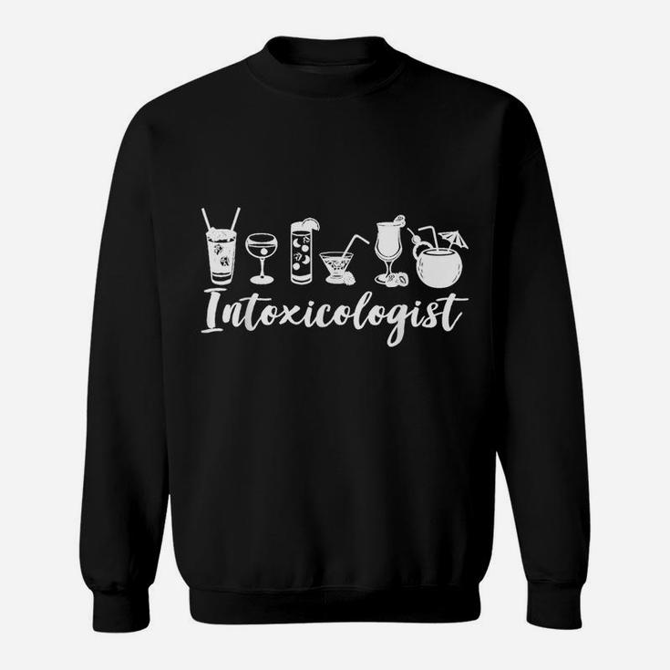 Intoxicologist Bartender Mixologist Bar Funny Sweatshirt