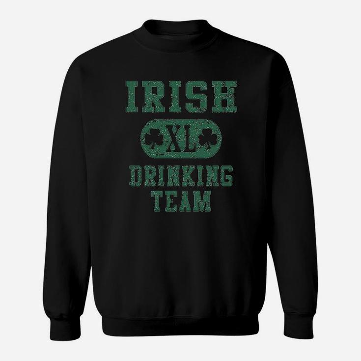Irish Drinking Team Baseball St Patricks Day Raglan Sweatshirt