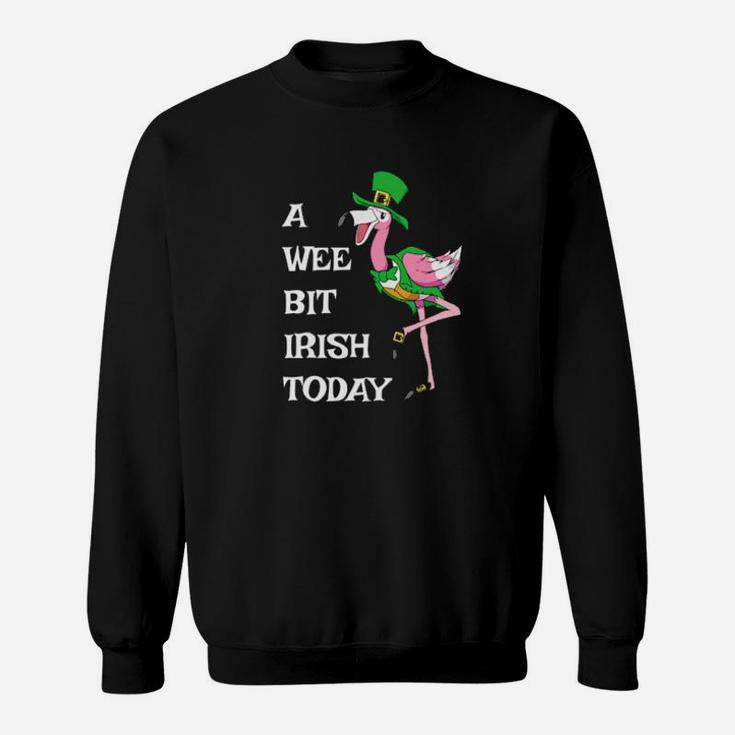 Irish Flamingo Saint Patricks Day Leprechaun Hat Bird Sweatshirt