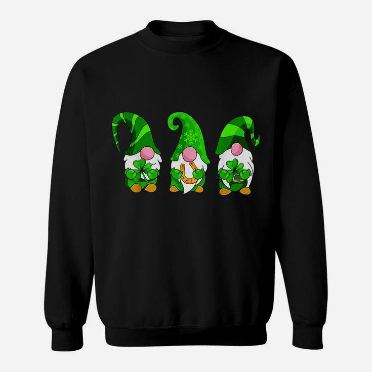 Irish Gnomies St Patrick's Day Gnome Lucky Shamrock Sweatshirt