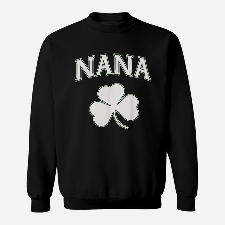 Irish Nana Shamrock St Patricks Day Sweatshirt