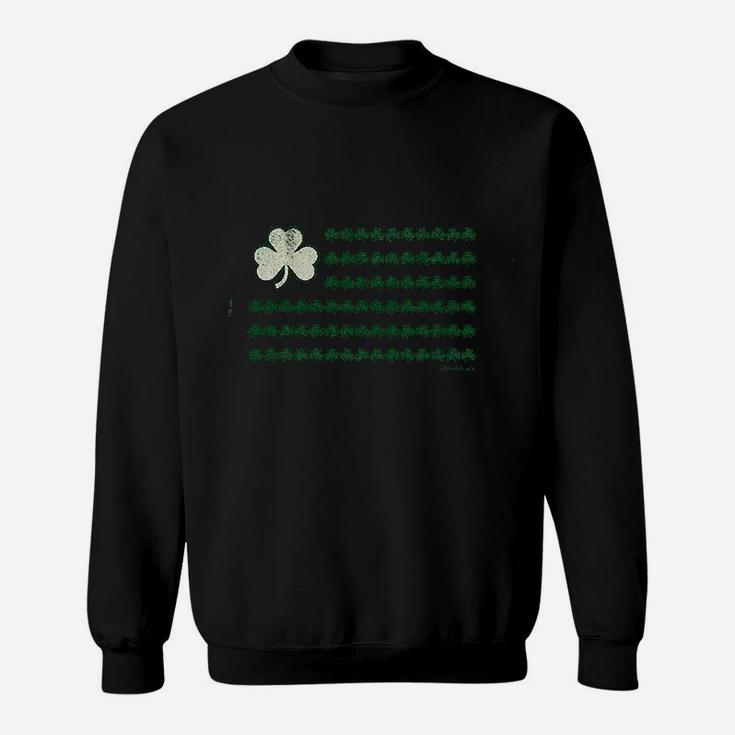 Irish Nation Shamrock Flag Sweatshirt