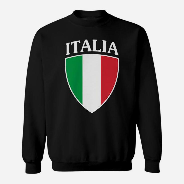 Italy Flag Crest Italia Italian Family Gift Sweatshirt
