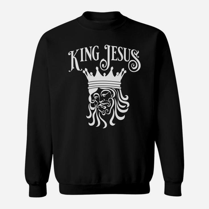 Jesus Is King  Happy Birthday  Merry Christmas Sweatshirt