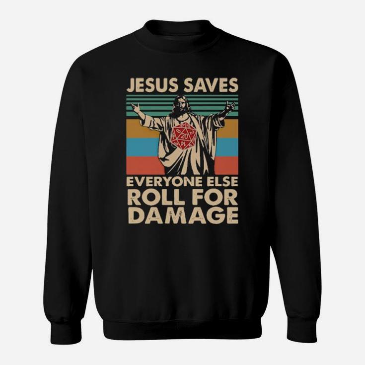 Damage done fashion sweatshirt