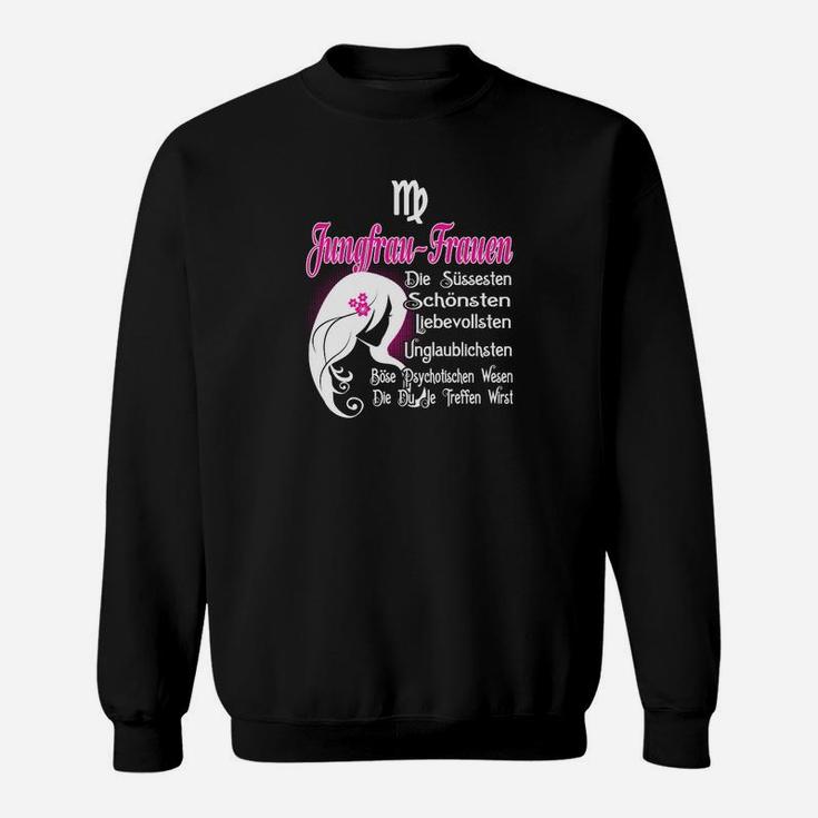 Jungfrau Sternzeichen Sweatshirt, Geburtstag Design für Frauen