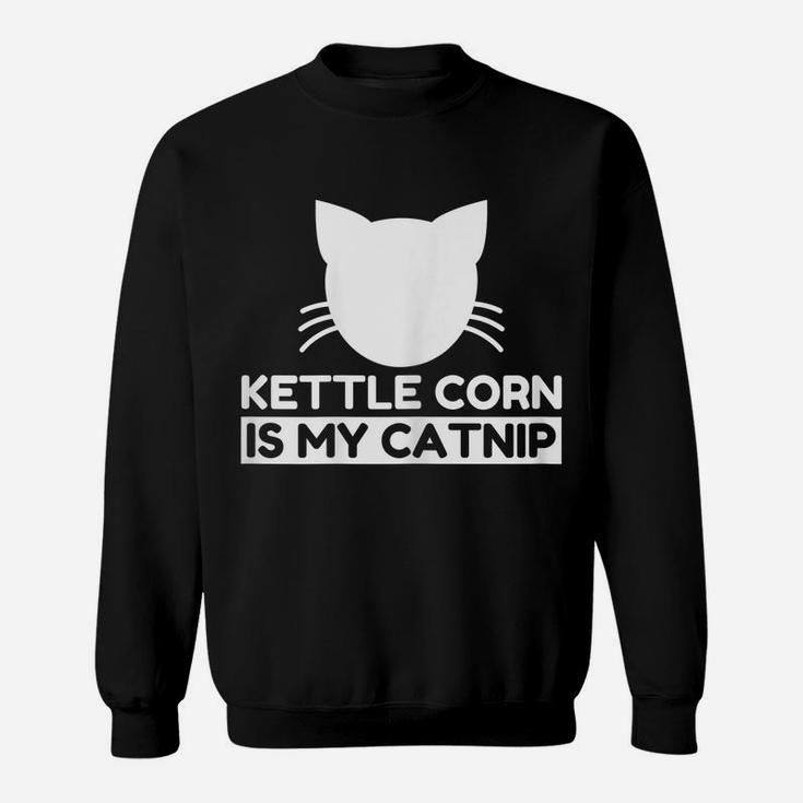 Kettle Corn Lover Funny Cute Cat Gifts Sweatshirt