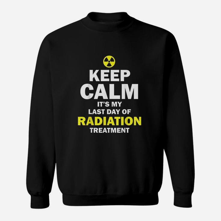 Last Day Of Radiation Treatment Sweatshirt