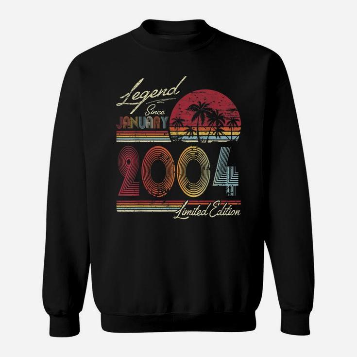 Legend Since January 2004 16Th Birthday Gift 16 Years Old Sweatshirt