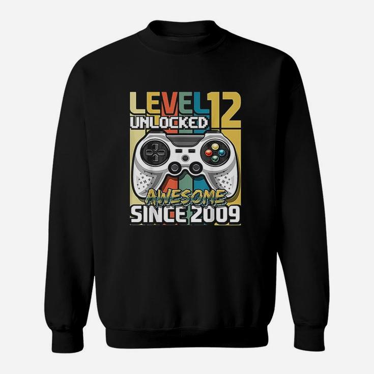 Level 12 Unlocked Awesome 2009 Sweatshirt