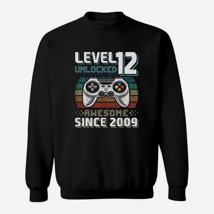 Level 12 Unlocked Awesome 2009 Sweatshirt