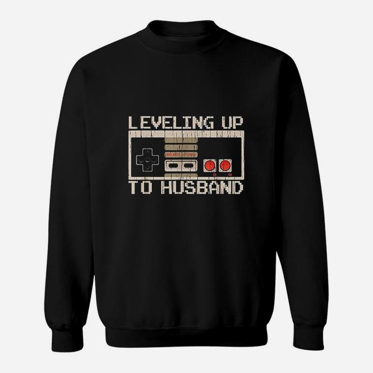 Leveling Up To Husband Bachelor Party Sweatshirt