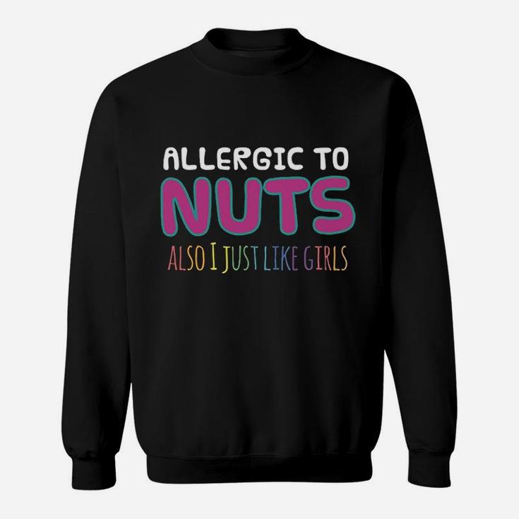 Lgbt Gay Pride Gift For Girls Nuts Pullover Sweatshirt