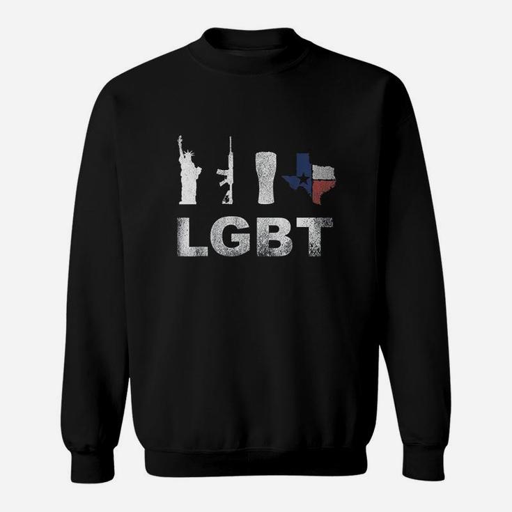 Liberty  Beer Texas Dont Mess With Lone Star State Sweatshirt