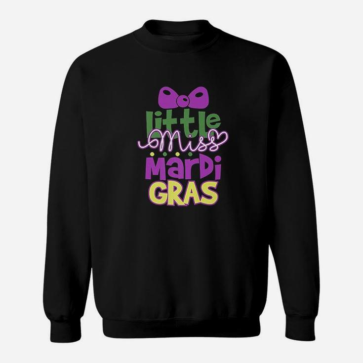 Little Miss Mardi Gras Sweatshirt