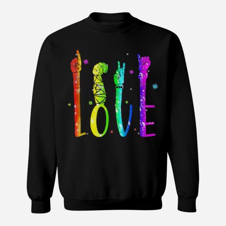 Love Lgbt Pride Sweatshirt