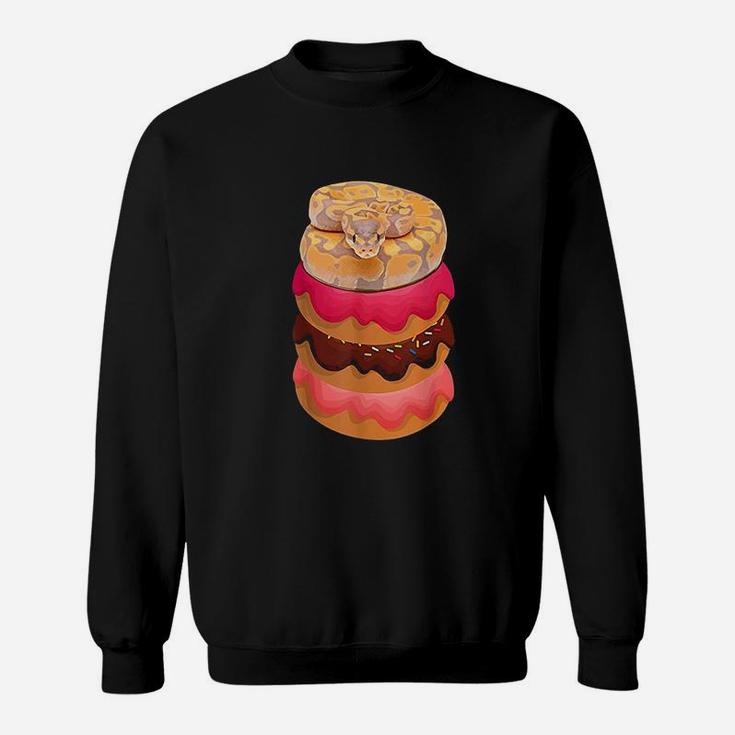 Lovers Ball Python With Doughnuts Sweatshirt
