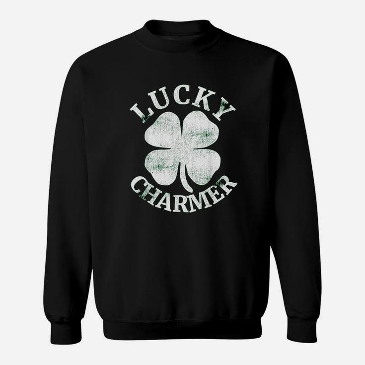 Lucky Charmer Funny St Patricks Day Sweatshirt