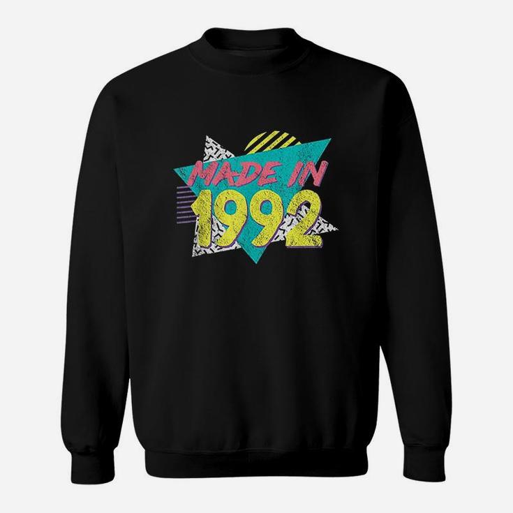 Made In 1992 Retro Vintage 29Th Birthday Gift Sweatshirt