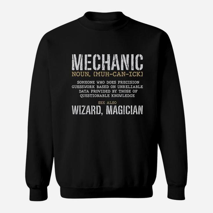 Mechanic Definition Sweatshirt