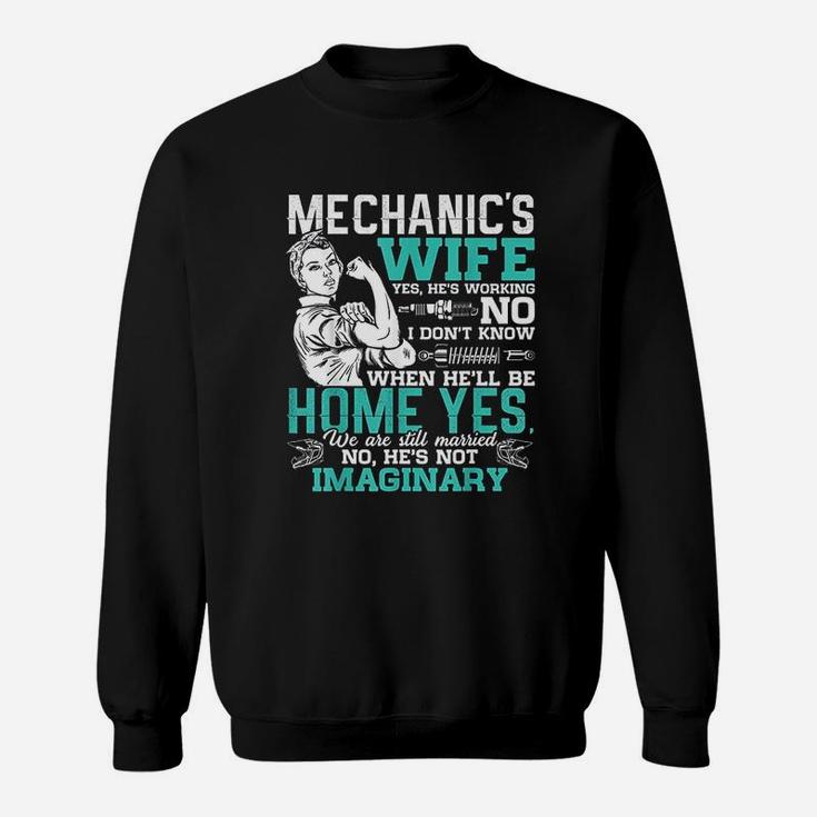 Mechanics Wife Women Anniversary Sweatshirt