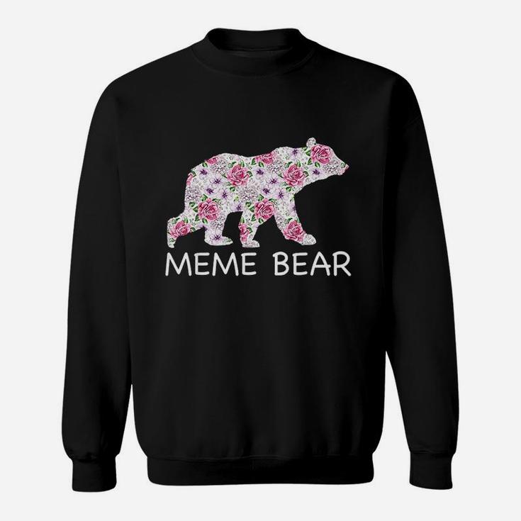 Meme Bear Mothers Day Mama Mom Mommy Grandma Sweatshirt