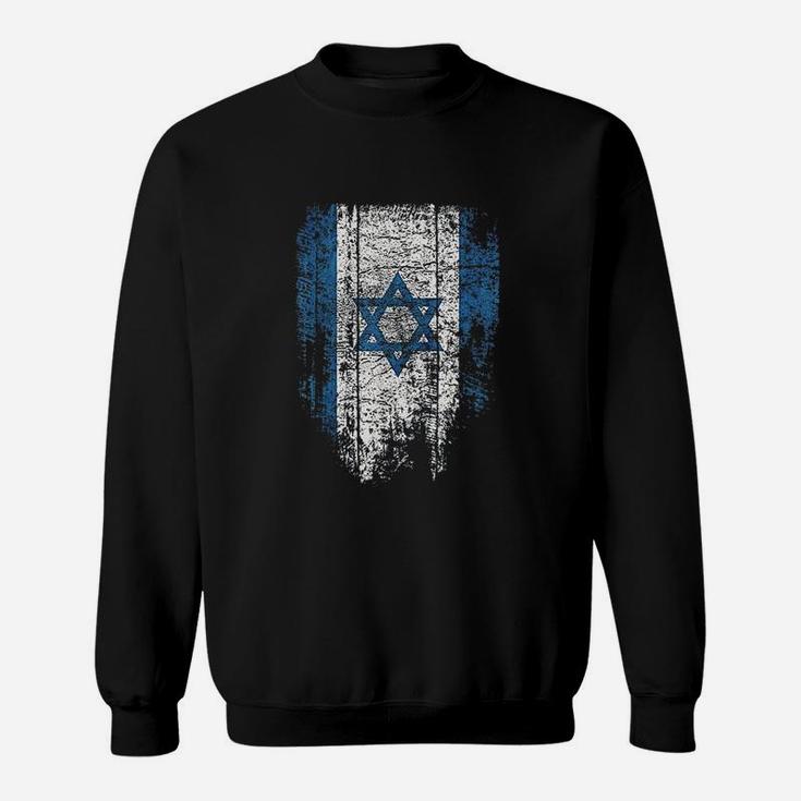 Men  Flag Of Israel Sweatshirt