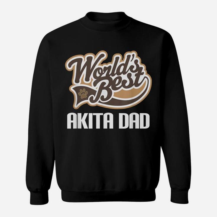 Mens Akita Dog Dad Fathers Day Pet Gift Sweatshirt