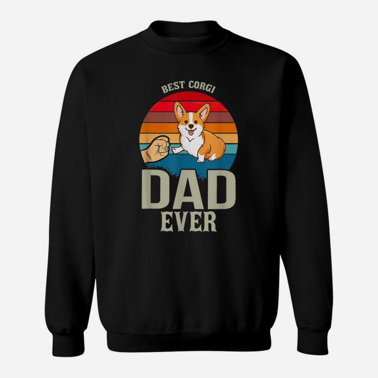 Mens Best Corgi Dad Ever Daddy Gifts Dog Lover Owner Sweatshirt