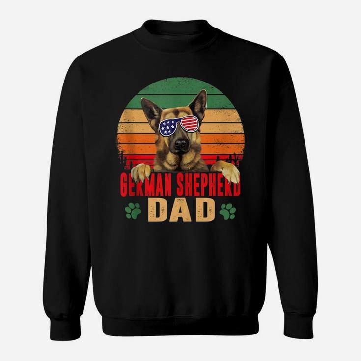 Mens Best German Shepherd Dad Father's Day Shirt Dog Lover Sweatshirt