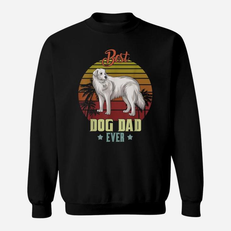 Mens Best Kuvasz Dad Ever Daddy Dog Lover Owner Funny Sweatshirt