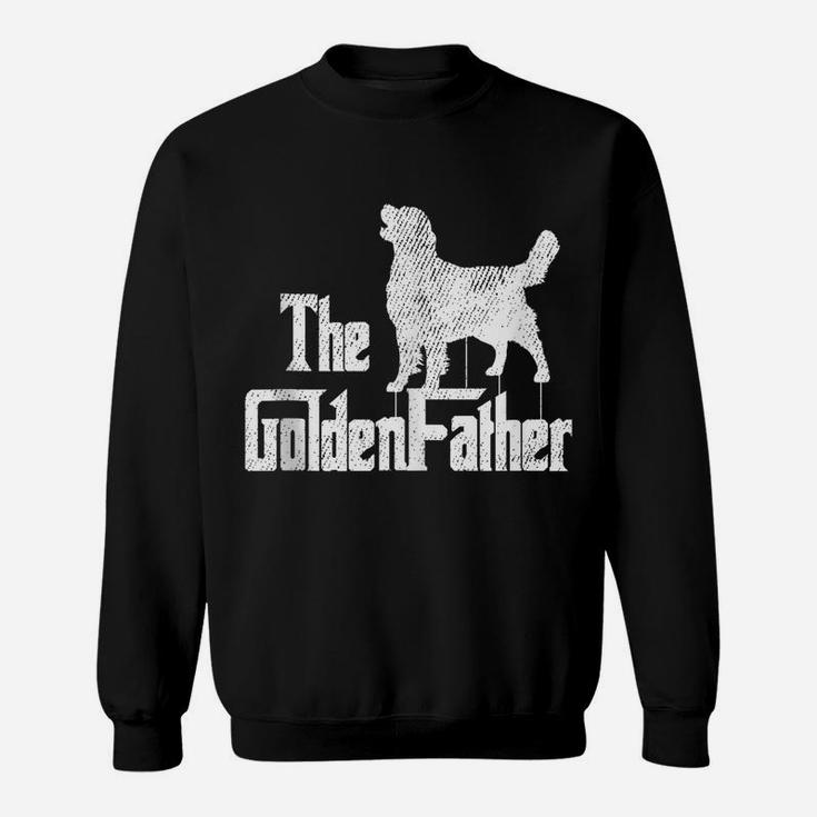 Mens Golden Retriever Dog Father Funny Doggie Puppy Daddy Dada Sweatshirt