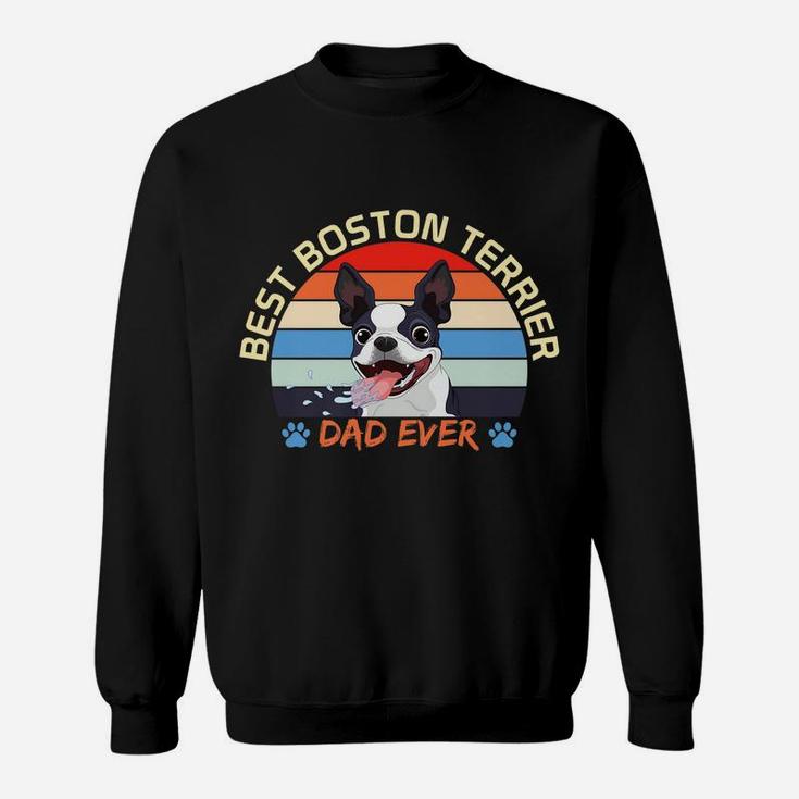 Mens Lovely Dog Boston Terrier Lover Love Pet Apparel Sweatshirt