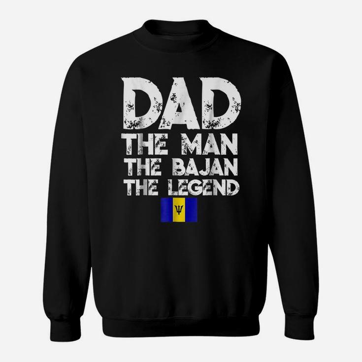 Mens Storecastle Dad The Bajan The Legend Father's Day Sweatshirt