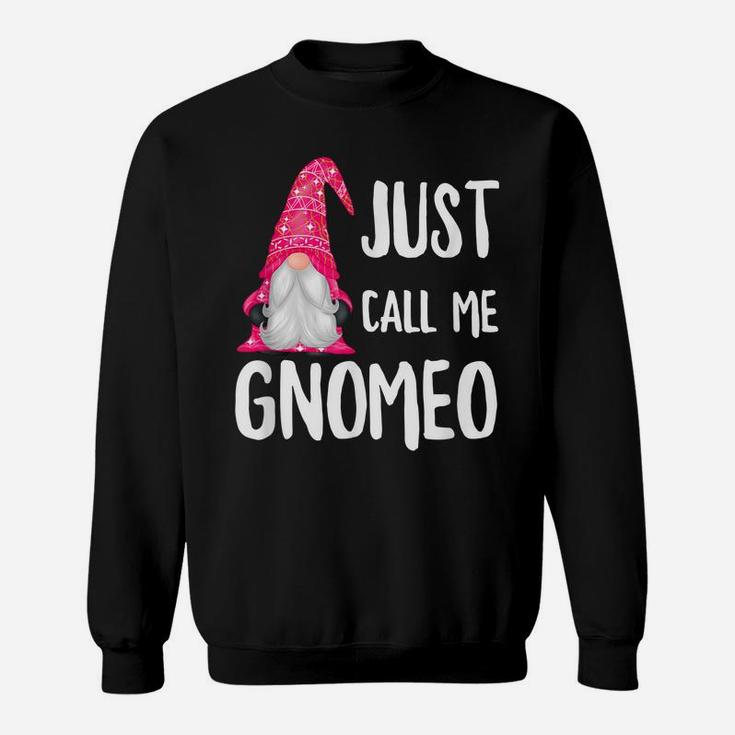 Mens Valentine Day Cute Gnomeo Lover Funny Gnome Love Gift Sweatshirt