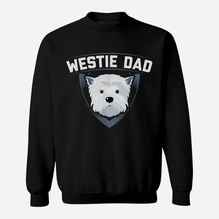 Mens Westie Dad Dog Owner West Highland White Terrier Sweatshirt